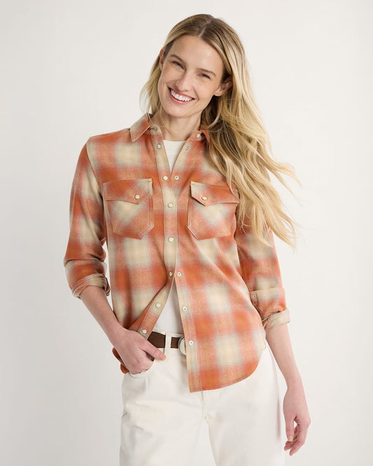 Shop Women's Plaid Gambler Shirt Stylish and High Quality - Pendleton Exclusive
