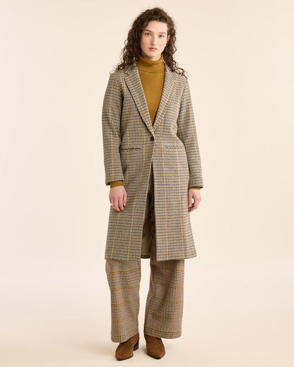 Shop Women's Hudson Long Wool Coat - Pendleton Everyday