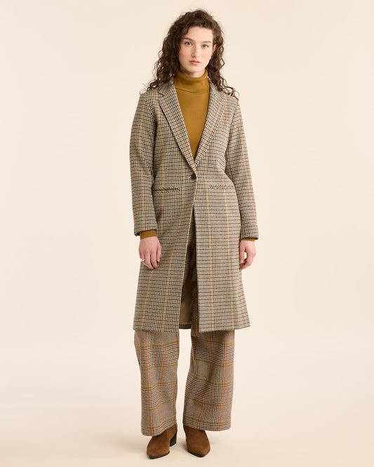 Shop Women's Hudson Long Wool Coat - Pendleton Everyday