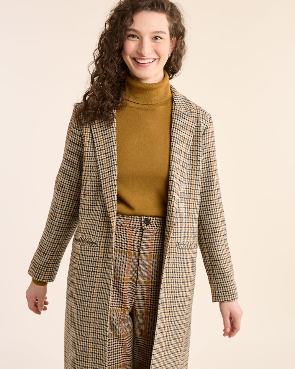 Shop Women's Hudson Long Wool Coat - Pendleton Everyday