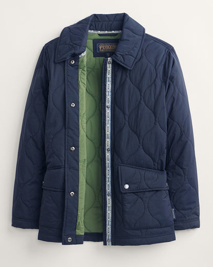 Shop Crinkle Quilted Barn Coat for Women - Pendleton New
