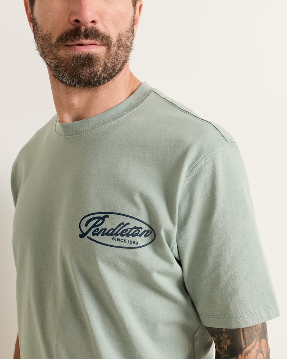 Shop Men's Short-Sleeve Deschutes Salmon Graphic Tee - Pendleton Hot Sale