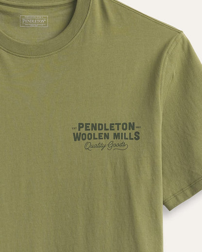 Shop Men's Short-Sleeve Deschutes Cross Graphic Tee - Pendleton Value