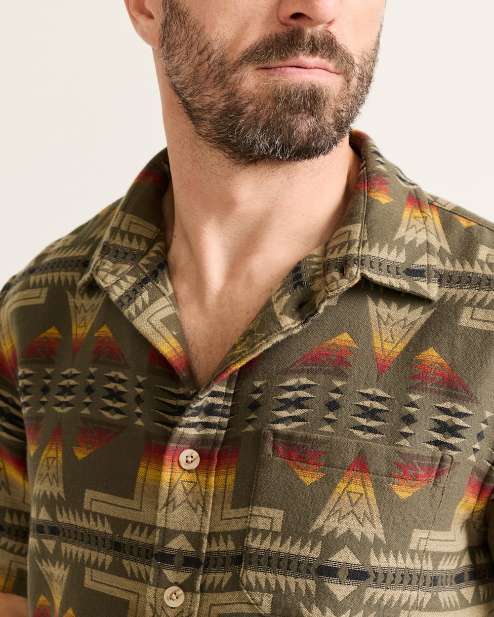 Shop Men's Short-Sleeve Doublesoft Cotton Gateway Shirt - Pendleton Discount