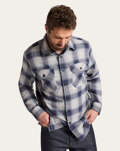 Shop Men's Plaid Burnside Flannel Shirt in Shirts - Pendleton Popular