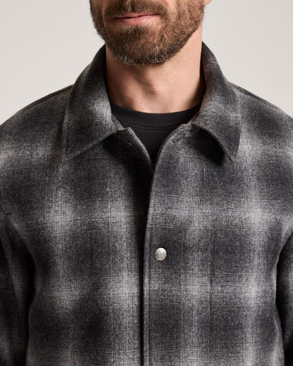 Shop Men's Quilted Wool Coaches Jacket in Outerwear - Pendleton Recommended