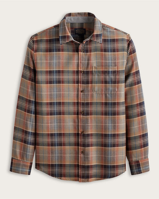 Shop Lodge Men's Plaid Merino Lodge Shirt - Pendleton Exclusive