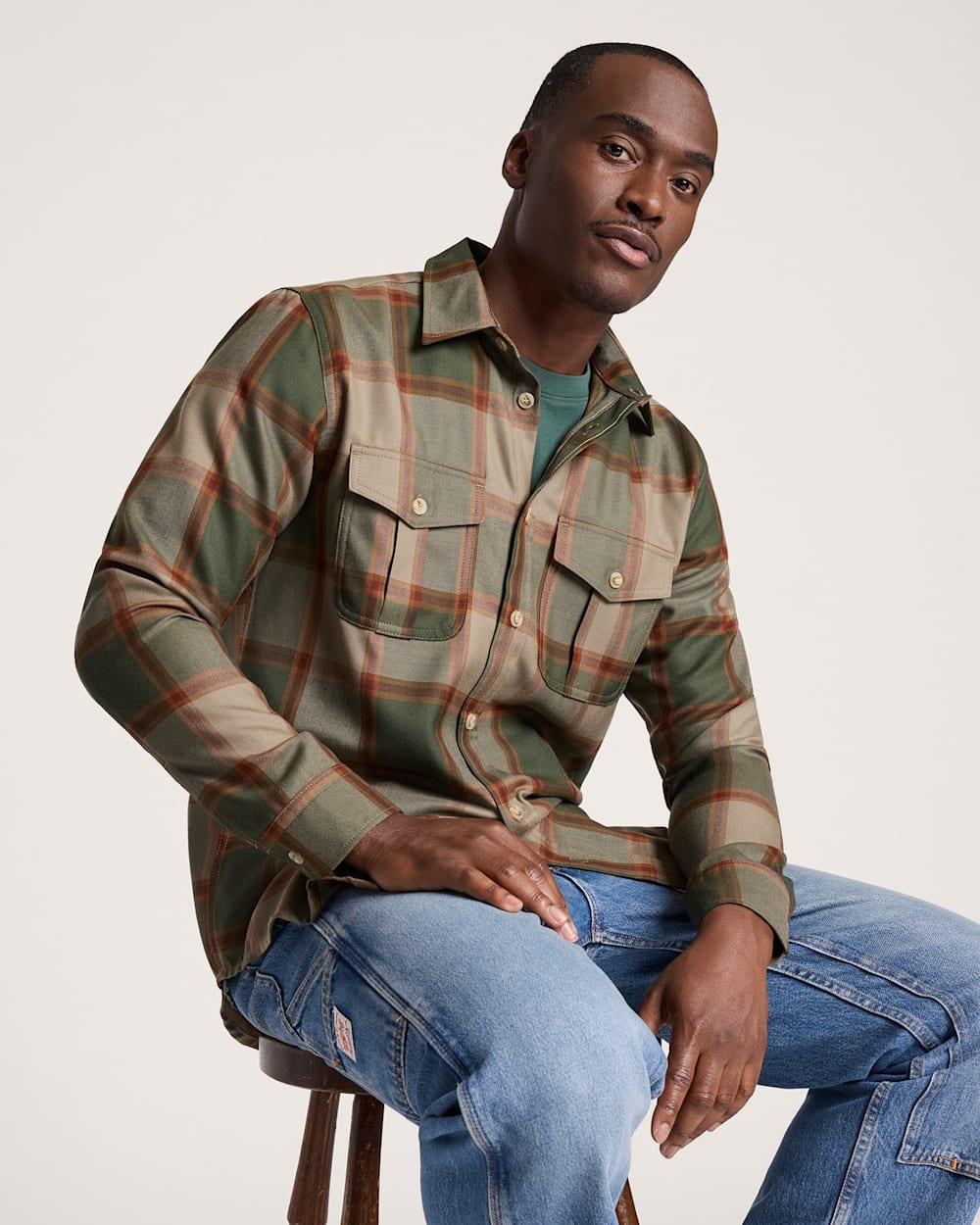 Shop Harrison Men's Plaid Harrison Merino Shirt - Pendleton Signature