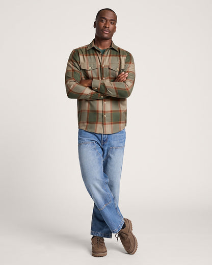 Shop Harrison Men's Plaid Harrison Merino Shirt - Pendleton Signature