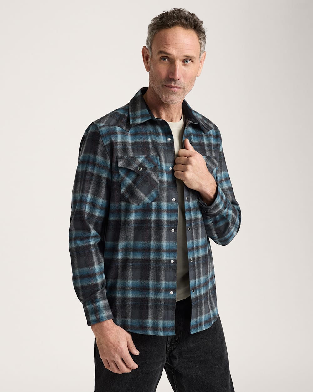 Shop Men's Plaid Snap-Front Western Canyon Shirt - Pendleton Trusted