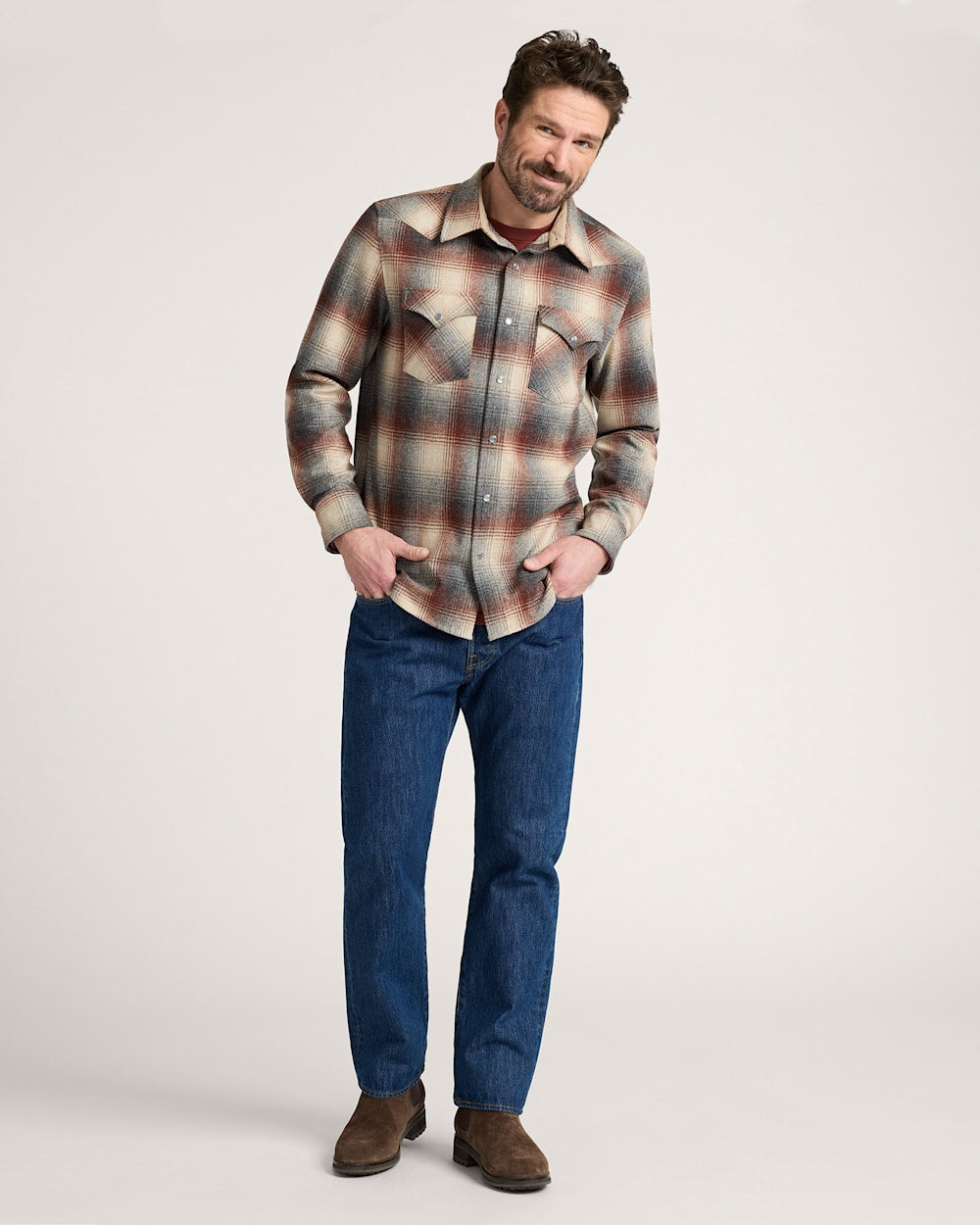 Buy Men's Stylish Plaid Western Shirts on Sale - Pendleton Classic