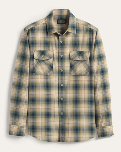 Shop Men's Plaid Long Sleeve Cotton Beach Shack Shirt - Pendleton Trusted