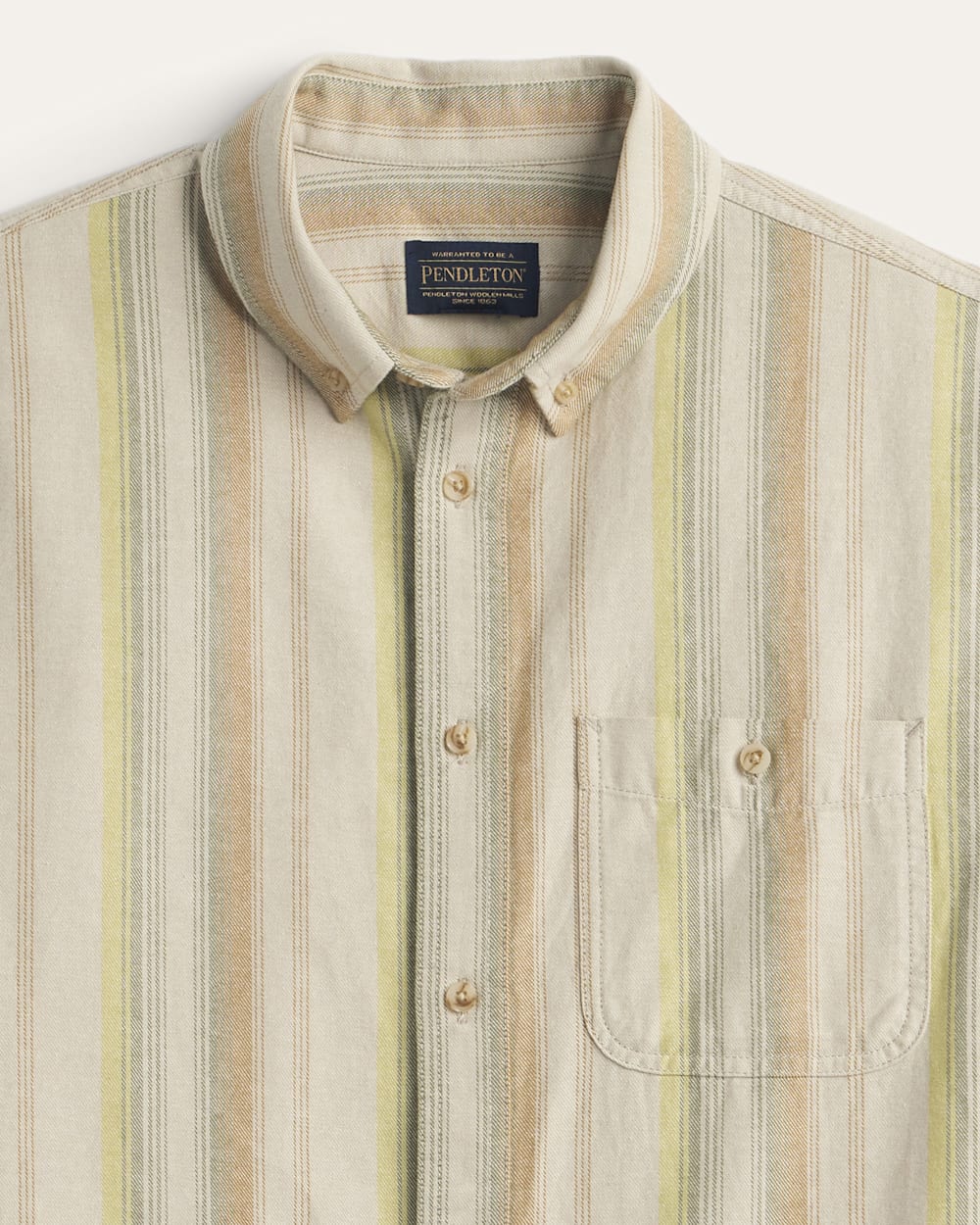 Shop Men's Short-Sleeve Stripe Cotton Bayside Shirt - Pendleton Special Offer