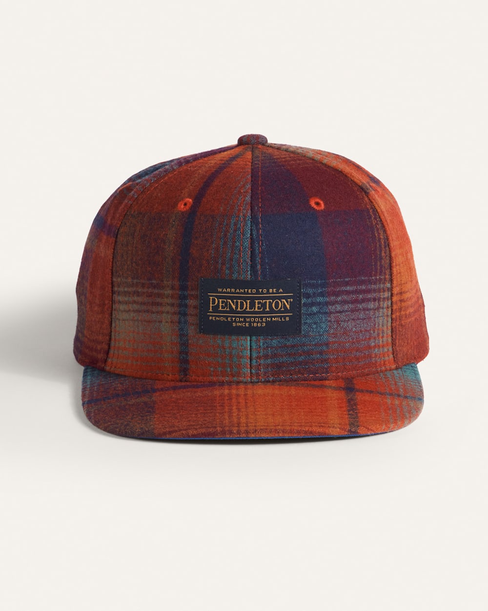 Shop Plaid Flat Brim Hat for Making a Statement - Pendleton Recommended