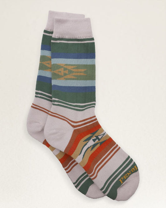 Shop the Durable Midweight Beach Stripe Crew Socks - Pendleton Best Seller