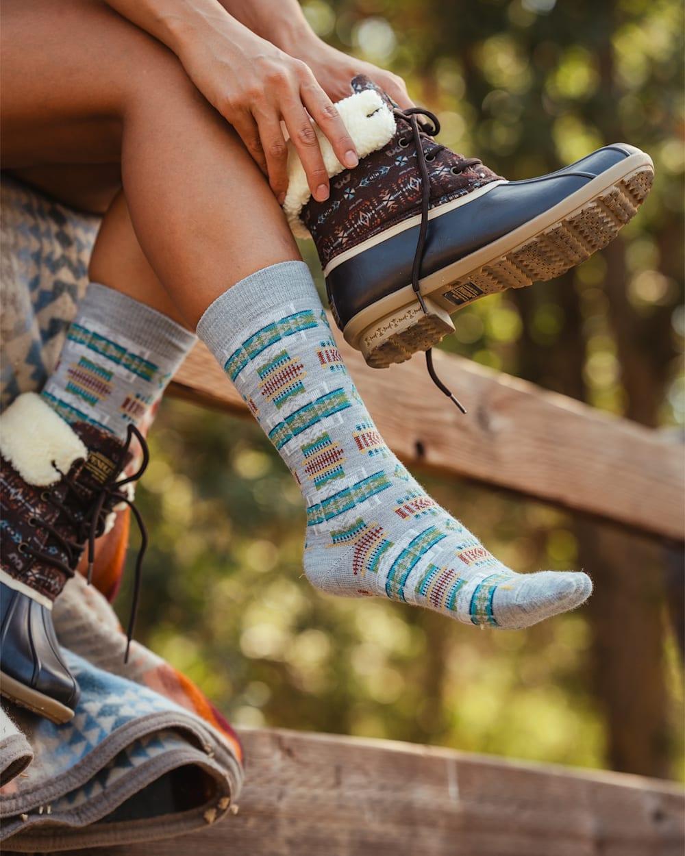 Chief Joseph Crew Socks - Pendleton Value