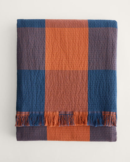 Shop Organic Cotton Plaid Fringed Throw - Pendleton New