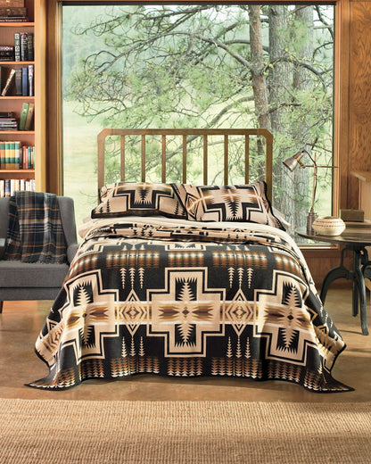 Shop the Harding Sham in Retiring Colors - Pendleton Quality