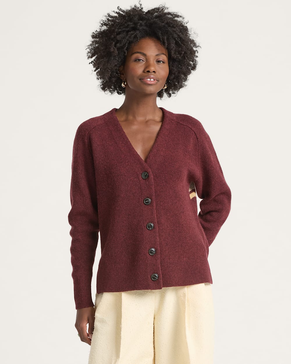 Shop Women's Lambswool Tumalo Cardigan in Sweaters - Pendleton Latest
