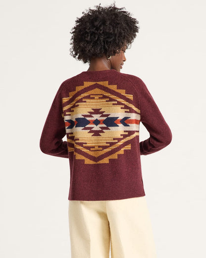 Shop Women's Lambswool Tumalo Cardigan in Sweaters - Pendleton Latest