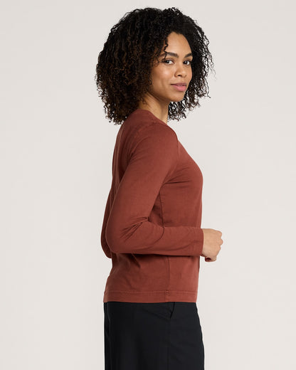 Shop Long-Sleeve Women's Deschutes Tee - Now on Sale - Pendleton Recommended