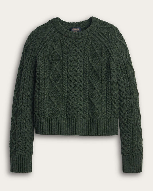 Shop Women's Fisherman Wool Sweater in Sweaters - Pendleton Smart Buy