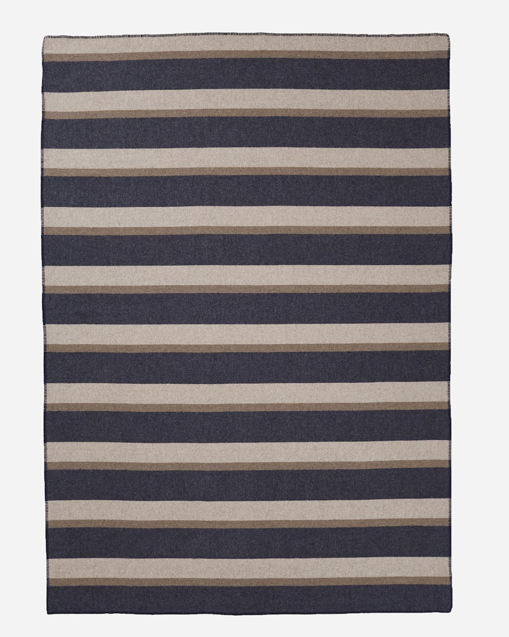 Eco-Wise Wool Stripe Blanket in Retiring Colors - Pendleton Quality