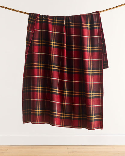 Shop Eco-Wise Wool Plaid/Stripe Blanket - Pendleton Sale