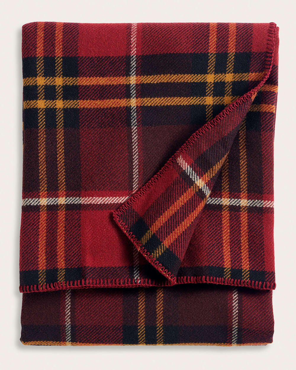 Shop Eco-Wise Wool Plaid/Stripe Blanket - Pendleton Sale