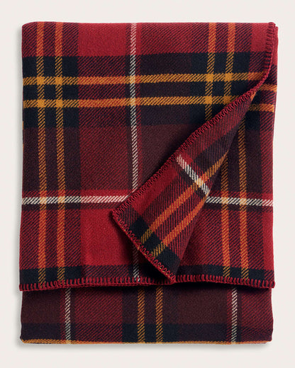 Shop Eco-Wise Wool Plaid/Stripe Blanket - Pendleton Sale