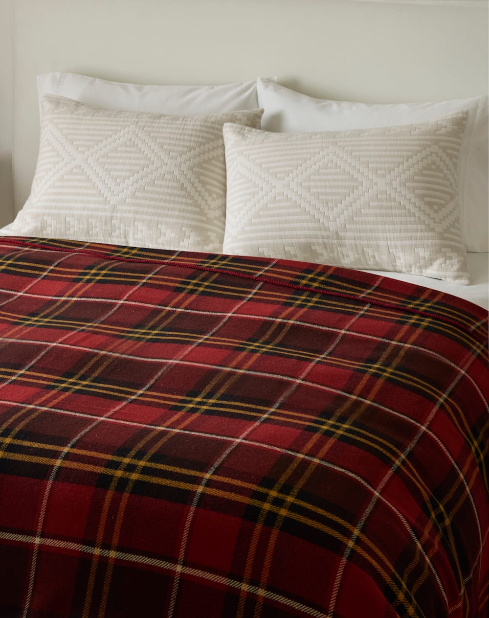 Shop Eco-Wise Wool Plaid/Stripe Blanket - Pendleton Sale