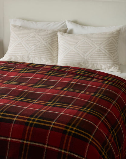 Shop Eco-Wise Wool Plaid/Stripe Blanket - Pendleton Sale