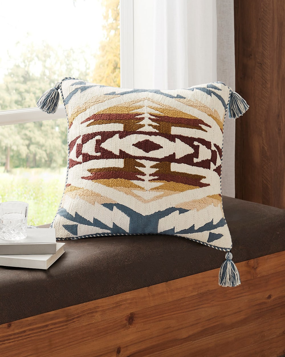 Canyon Trail Embroidered Square Pillow - Pendleton Best Price