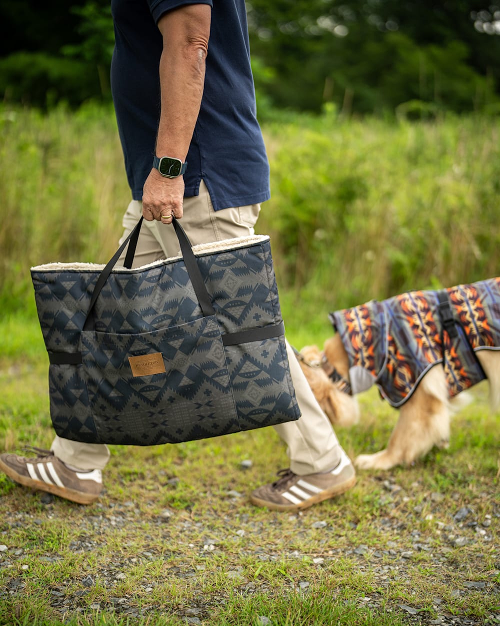 Shop Nehalem Pet Travel Bed Plush and Portable Resting Spot - Pendleton Trusted