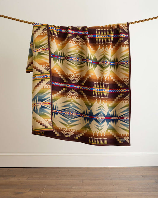 Discover Luxurious Mystic Lake Blanket Stylish Comfort - Pendleton Essential
