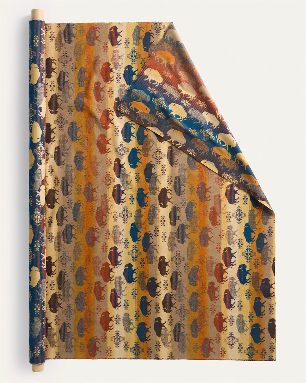 Land Of The Buffalo Heavyweight Jacquard Fabric - Pendleton Exclusive