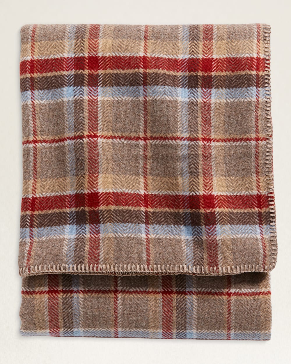 Shop Eco-Wise Wool Plaid/Stripe Blanket On Sale - Pendleton Signature